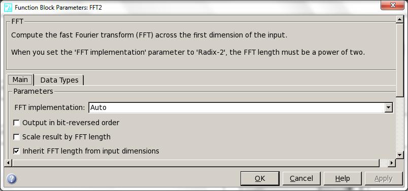 3.5.1 Transmitter Figure 3.35: SC-FDMA 2 Users Transmitter FFT: It is important to note that in previous versions of Simulink, the FFT length must be a power of two.