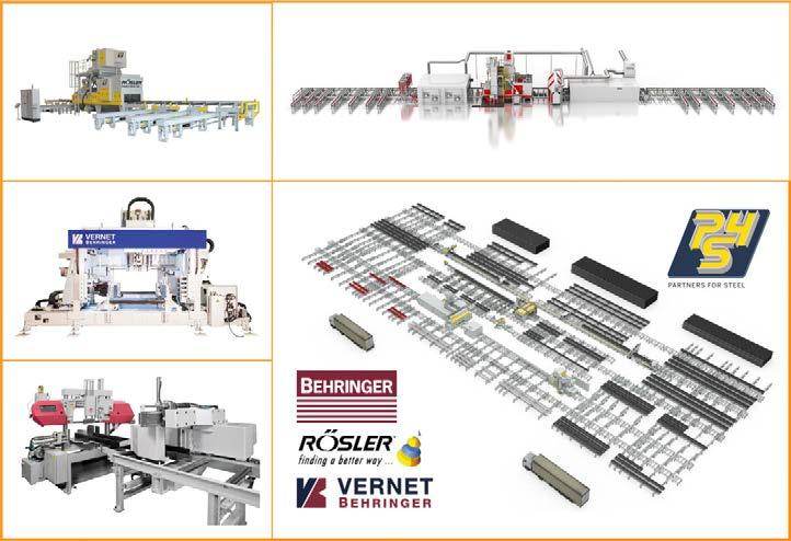 Partners 4 Steel Partners for steel is an alliance between market leading French and German machine tool builders that manufacture a complimentary fleet of structural steel processing machinery.