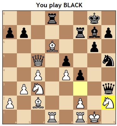 4. 47432 White just played Nh2. What is your response?