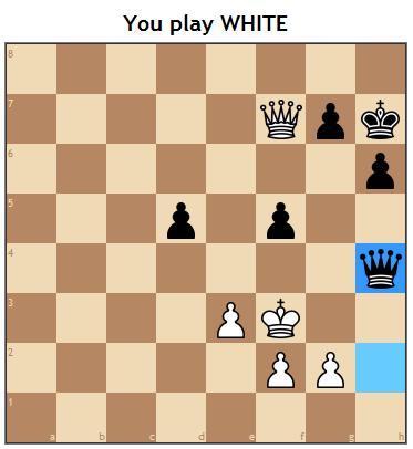 6. 55824 black just retreated his queen to c6.