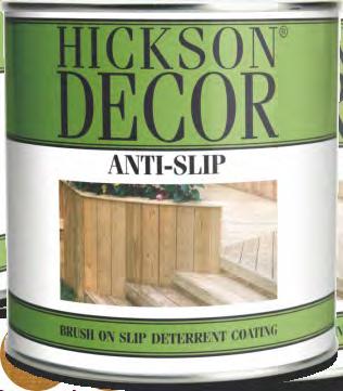 6 antislip slip deterrent A clear protective coating for application onto exterior preservative pressure treated wood.
