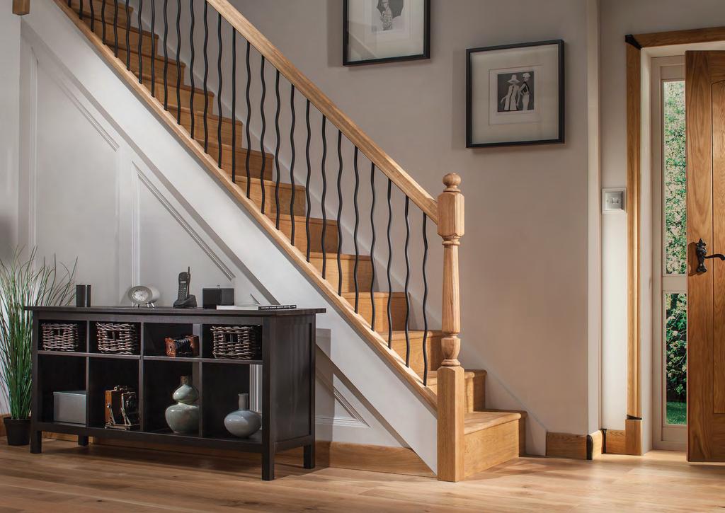 Don t forget... Our Universal handrail to newel post fixing kit allows easy fixing on all parts of the staircase, the kit also includes a pine and oak cover button.