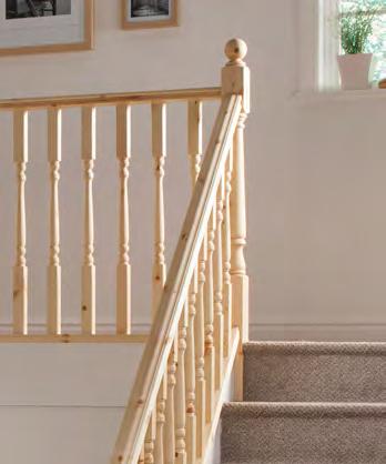 This makes it the perfect all rounder when choosing stairparts that bring a new dimension to your home. Handrails available in 2.4m, 3.6m, 4.