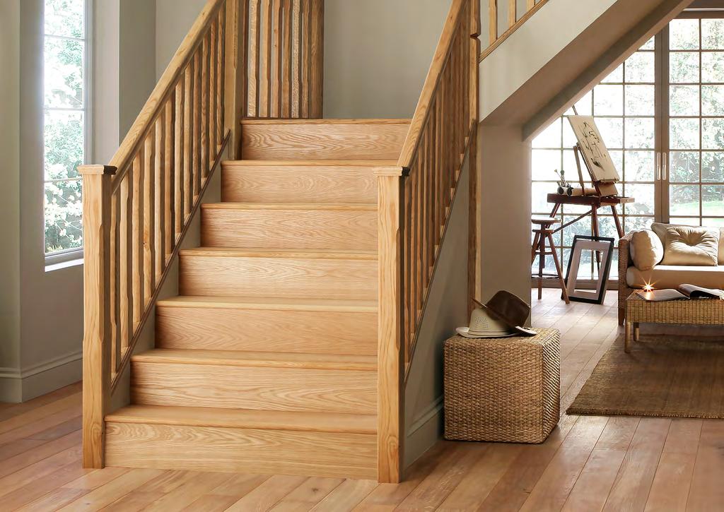 Stairklad Transform your staircase This fully finished oak veneer stair flooring will transform your staircase into a stylish