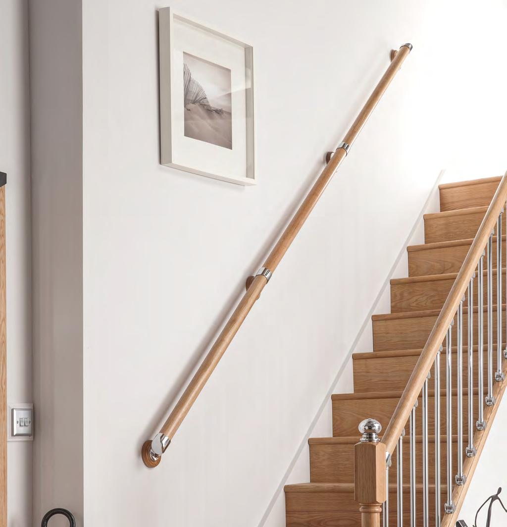 Rail in a Box Rail in a Box A simple solution to completing your staircase in style Rail in a Box is easy to install and available in a variety of finishes oak or