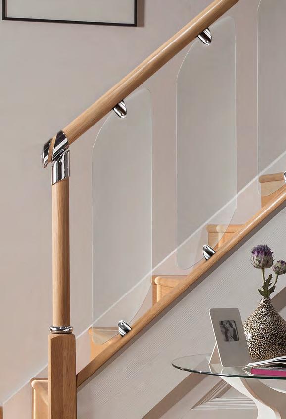 staircase of your dreams is waiting for you right here. Axxys Evolution Tube spindles 19mm diameter Chrome or Brushed Nickel effect finishes Visit our easy-to-use online stair planning service at www.