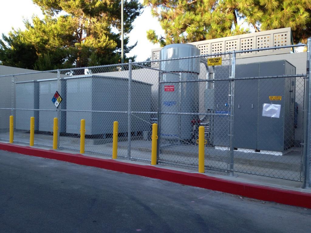 4. Installations Figure 4 shows a distribution SCFCL installed in Santa Clara, CA. It is a 15 kv class, 00 A 3 phase SCFCL and uses an active Liquid Nitrogen Supply.
