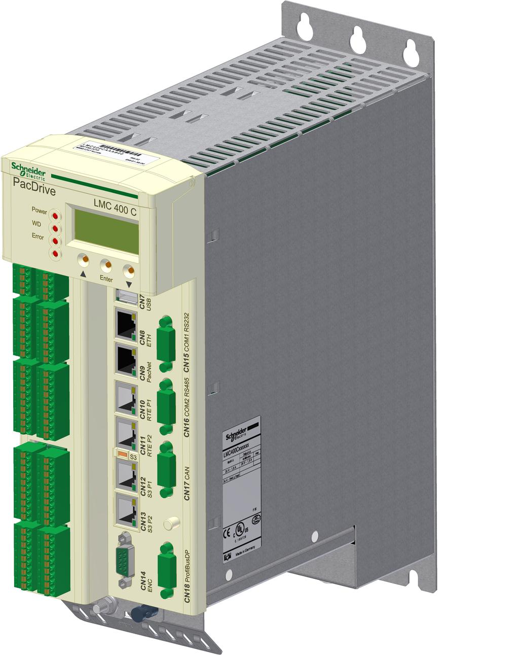 1 1 System overview SoMachine Motion Ethernet, TCP/IP, OPC, FTP, HTTP, SMS, SMTP LMC 100C, 200C, 300C, 400C, 600C, 800C Logic Motion Controllers Safety PLC* Magelis HMI IT/COM Logic Motion SERCOS III