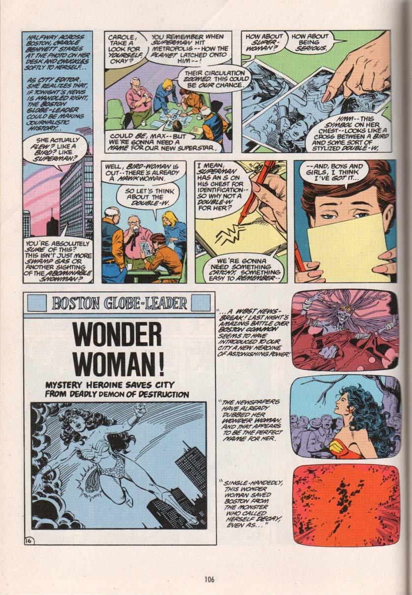 BERGER-PEREZ WONDER WOMAN Realism is a defining characteristic of Modern Age comics.
