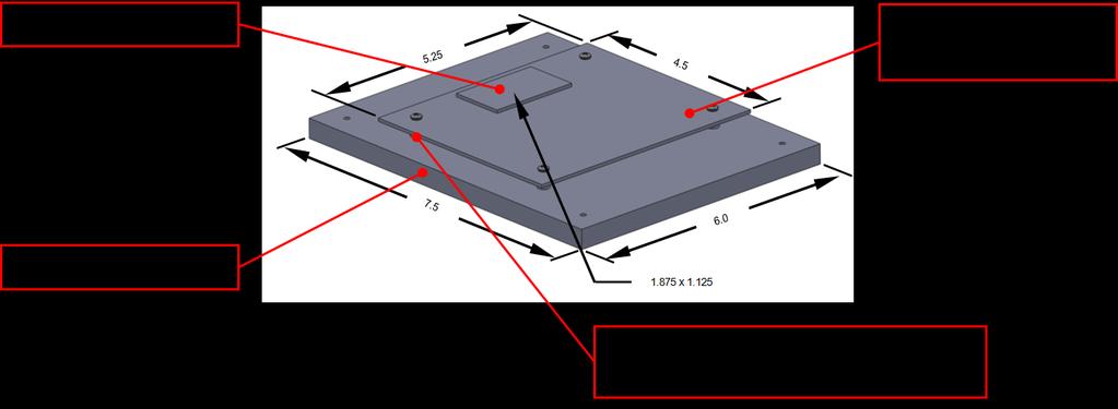 Figure 3.1: General Stacked Plate Experimental Setup To isolate the stacked plate dynamic system, a suspension is necessary. Section 3.1.2 outlines the design of such a suspension. 3.1.2 Components Selection To be capable of inducing vibrations and measuring them at various points, equipment was needed.