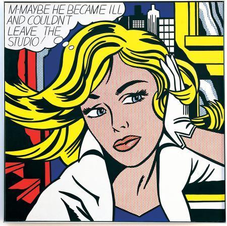 M-Maybe Roy Lichtenstein Shot Marilyn s by Andy Warhol Abstract o Abstract is a movement of art
