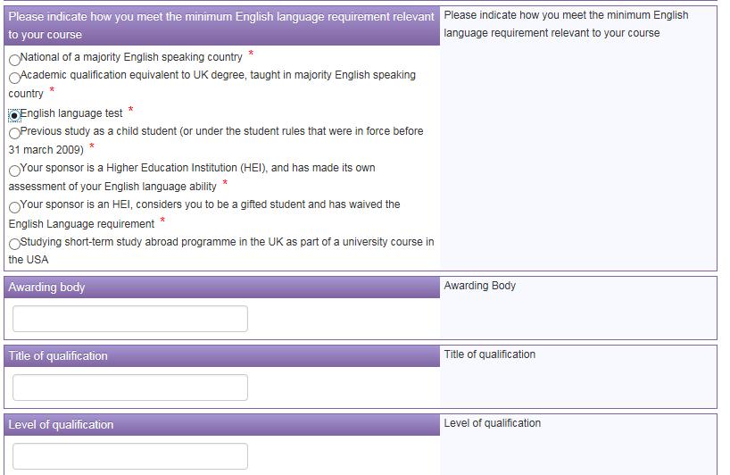 The answer to this is normally no, please check the wording on your CAS. Please indicate how you meet the minimum English language requirement relevant to your course.