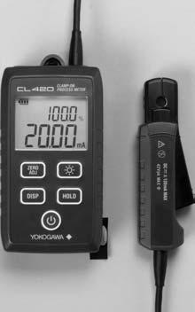 Leakage Clampon Testers Clampon Process Meter CL360 AC Leakage CL420 DC20/100mA 68 6 AC/200mA~1000A 0.2%, 0.