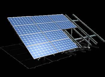 STURCTURI Una dintre cele mai importante elemente ale unei instalații fotovoltaice, pentru a asigura utilizarea optimă a radiației solare este structura de sprijin, care se ocupă de susținerea