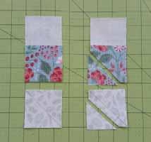 (214) 2.5" x 4.5" rectangles (260) 2.5" squares (4) 2.5" x WOF strips Before cutting the foreground fabric, I highly recommend planning out the colorways of each of your ribbons.