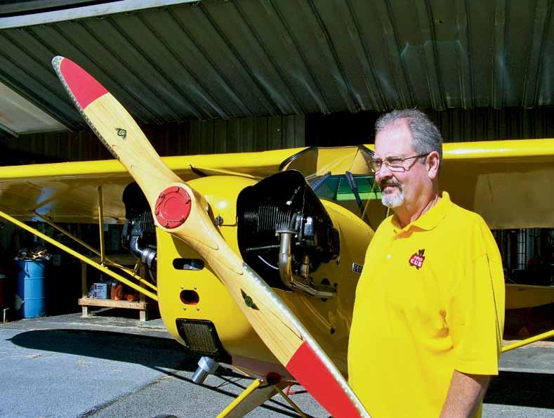 This Doctor Still Makes House Calls! 2012 Vintage Aircraft Association Hall of Fame inductee Clyde The Cub Doctor Smith Jr. by Jim Busha Photos courtesy of Clyde Smith jr. Clyde Smith Jr.