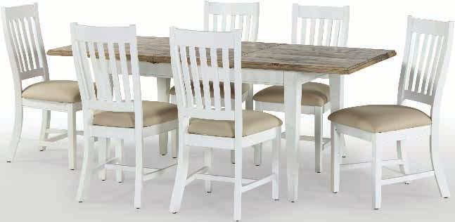 ultimate style and comfort, this dining collection offers adaptability