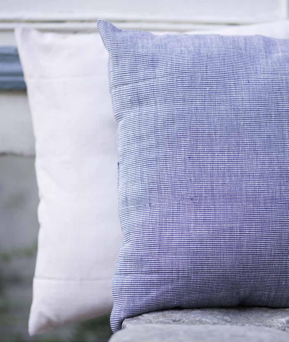 Cushion cover 100% cotton, hand-woven Product Ref