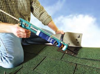 Shingles can be more readily cut if scored on the back, allowing the shingle to separate