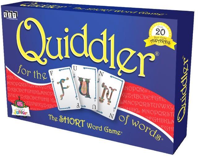 Quiddler Skill Connections for Teachers Quiddler is a game primarily played for fun and entertainment.