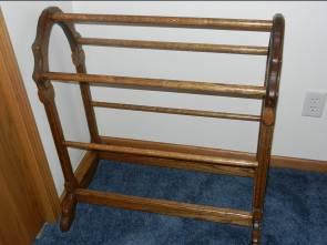 Oak Quilt Rack Old Wall Mirror Electric Keyboard on Stand PLUS MUCH MORE!