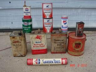 Various Oil Cans