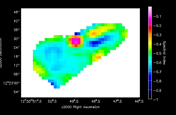 0 GHz) images of the core/jet P-L spectral index : -0.36 ~ -0.45 L-C spectral index : -0.5 ~ -0.