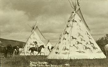 Dakotas after many years of fighting with the Ojibwa (the