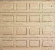Timber Sectional Garage Doors solid timber sectional doors All solid wood garage doors are made of three layers of Nordic pine or five