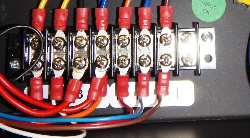 Connect the Red wires to Terminals 3 and 4 of the control box. See Figure 3 or Figure 3a.