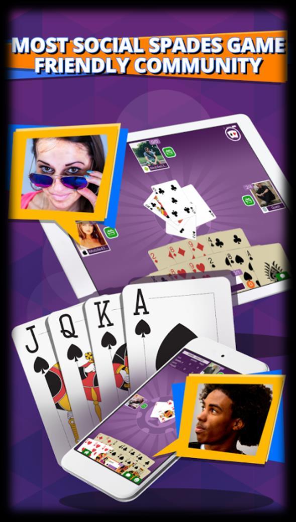 VIP Spades Popular card game in