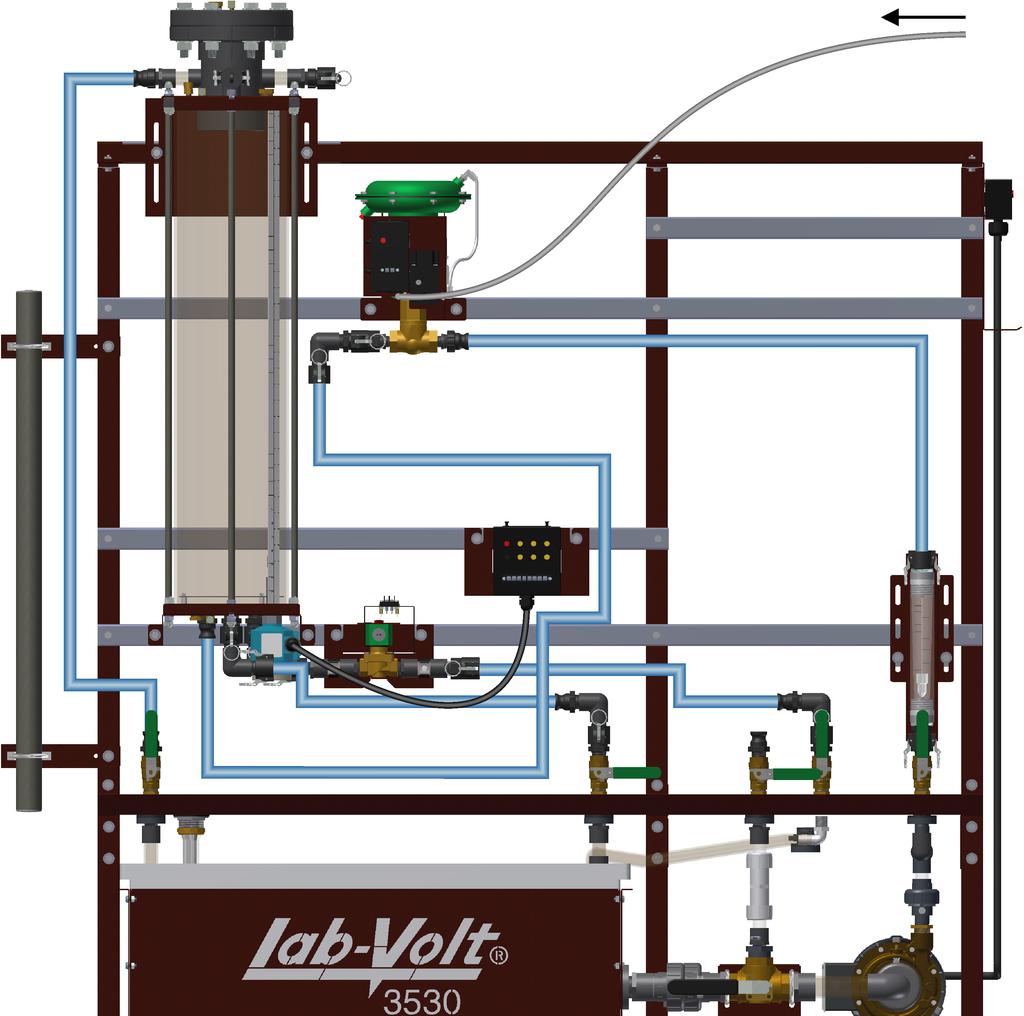 Exercise 3 Vibrating Level Switch Procedure Air from the pneumatic unit (140 kpa (20 psi)) Figure 26