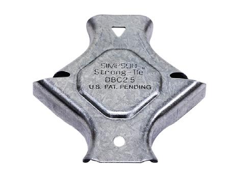 Strong-Tie Clips and Connectors Bridging and Bracing Clips Bridging and Bracing Clips LSUBH (20 ga.) LSUBH3.25-R150 (Bucket of 150) SUBH (18 ga.) / MSUBH (14 ga.) SUBH3.