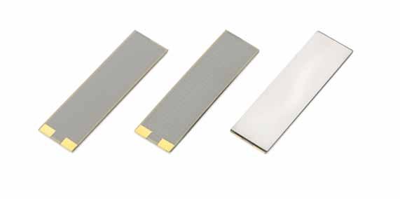 to metal or silicon substrates, in order to realize bender or pump elements with low control voltages.