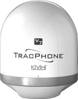 Chapter 1 - Introduction System Components The TracPhone V7 system includes the following components: The antenna unit provides the satellite link between the onboard modem and the landbased hub.