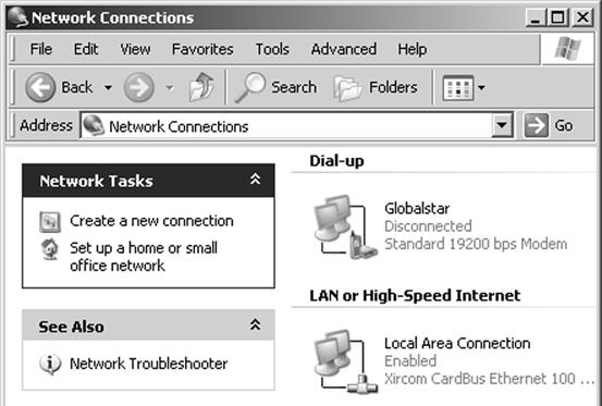 Chapter 3 - Configuration Windows XP Follow the steps below to configure a Windows XP computer. 1.