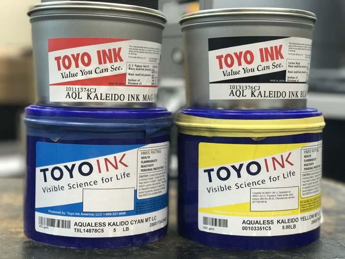 Pigment Concentration 12 Toyo Kaleido ink High-chroma inks