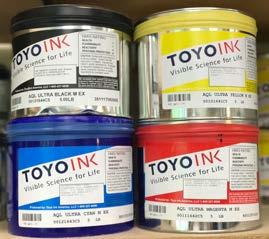 Common impression cylinder Ink sequence:
