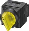elements) Selector switch, illuminated Non-illuminated Non-illuminated Illuminated (including holder for 3 elements) Color of handle DT Black B 3SB31 10-2KA11 1 1 unit 102 0.