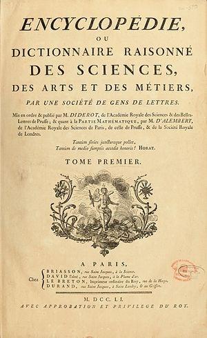 During the Enlightenment in the 18 th century, the philosophes published an Encyclopedia with the intention of making knowledge accessible and more secular.