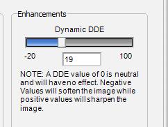 Automatic Parameters: Used for fine tuning the Histogram Equalization Modes and Linear Histogram modes, these settings are contextually active depending on which AGC algorithm is selected.