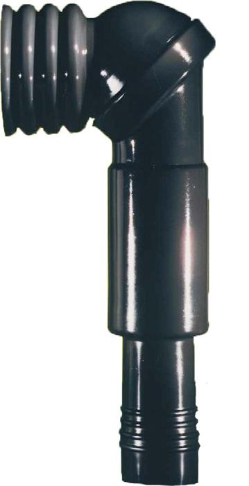 15TS-NSS UNIVERSAL BUSHING BOOT APPLICATION This universal bushing boot is manufactured from nontracking EPDM rubber and is designed to mate with all types of cold or heat-shrinkable terminations