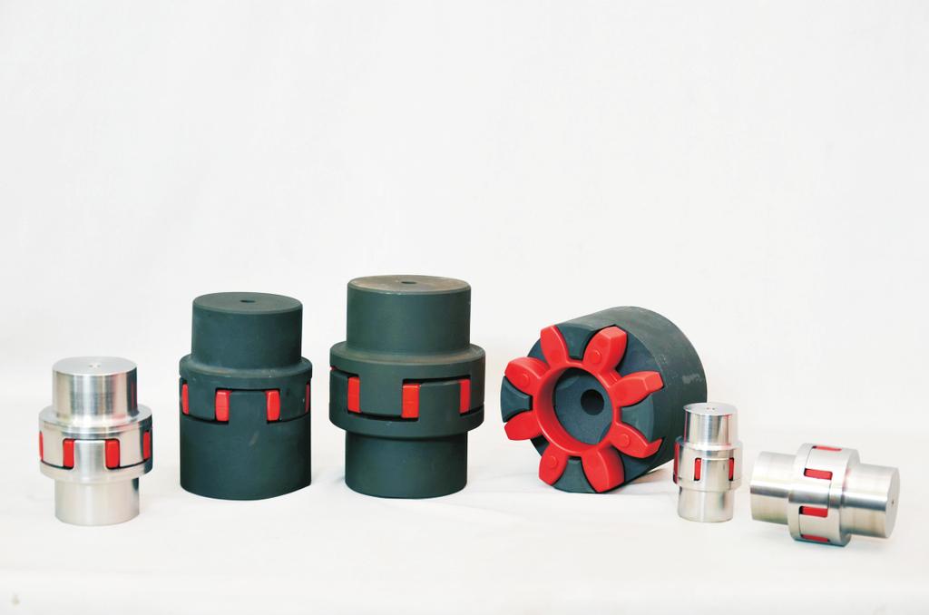 PUFLEX GR COUPLINGS PUFLEX GR couplings are the three piece assembly of 2 no. Aluminium Alloy Cast Iron or Steel hubs and one Special Grade Polyurethane Spider.