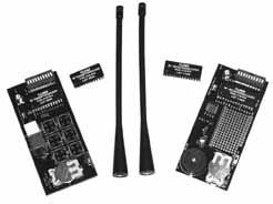 Basic Kit Includes 2 Fully Assembled Evaluation Boards 2 Transmitter Modules* 2 Receiver Modules* 2 Bronze Rod Antennas 1 Ea.