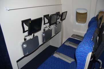 The galley was used to provide the food and beverage to the passenger Figure 8 shows the galley of aircraft cabin.