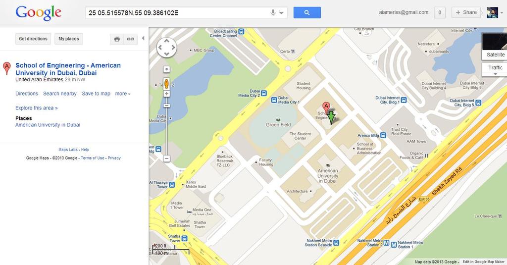 Google Map Access Figure 44: Desktop Browser