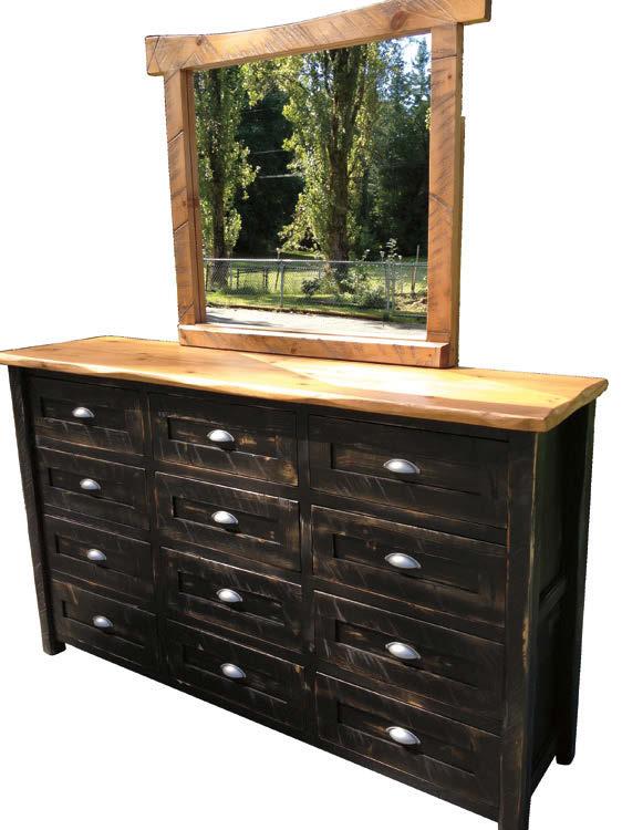 Dressers and Accessories Pioneer & Coastal available in Pine or Maple MC-318