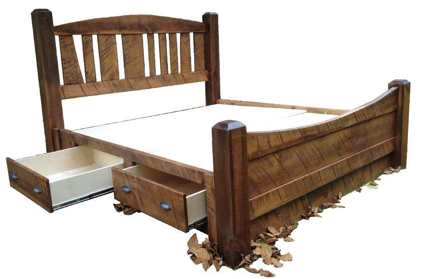 exception of WestCoast Bed (mattress only) Classic: Standard headboard & footboard Boxspring & mattress Classic with Drawers: