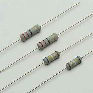 wire-wound resistor A wire-wound resistor has a wire made of heatresistant metal wrapped around an insulating core.