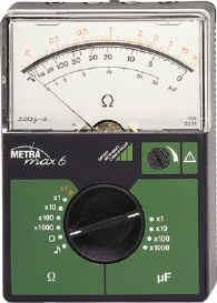 An ohmmeter is a device for measuring